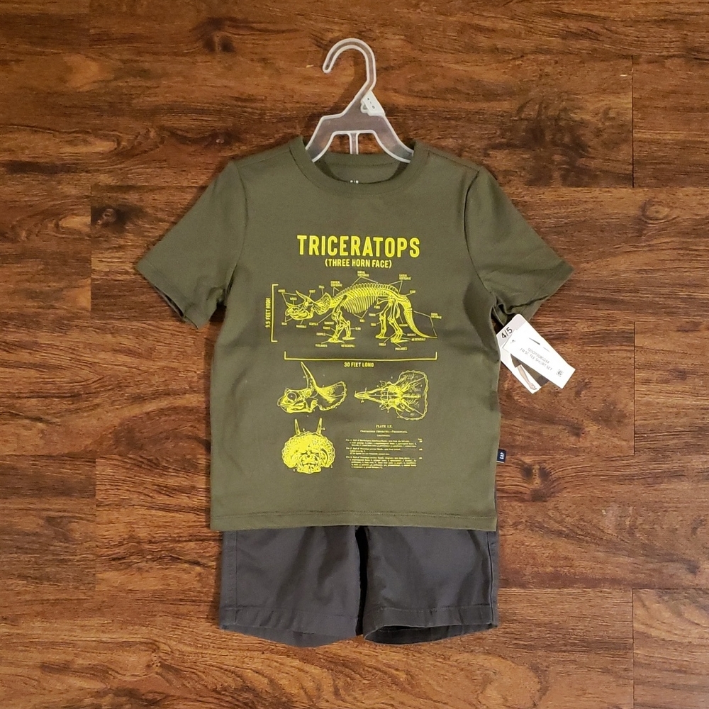 GAP Kids Dinosaur Graphic Set